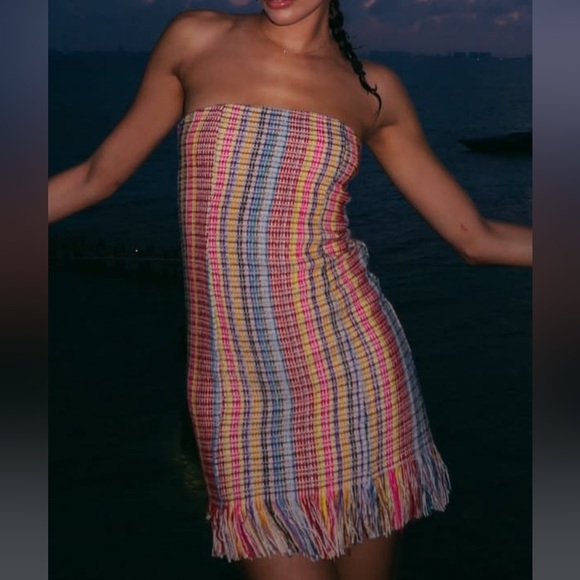 House of Harlow x Revolve Amelia Strapless Dress - Picture 3 of 8